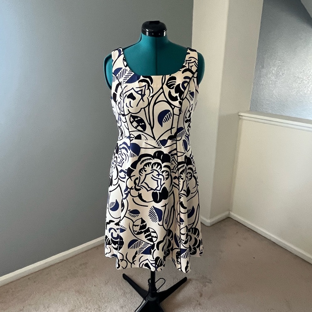 Anthropologie Vanessa Virginia Floral Print Sleeveless Dress NWOT